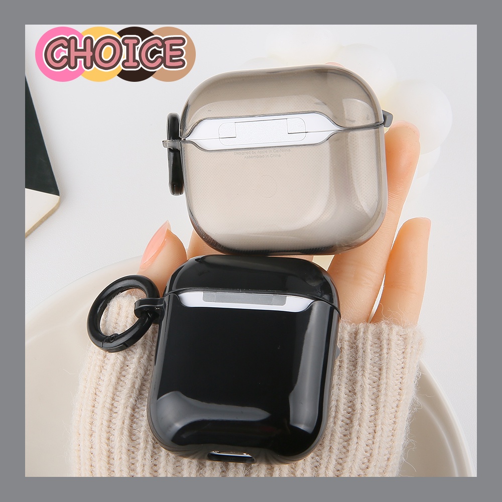 Vỏ Bảo Vệ Hộp Đựng Tai Nghe Airpods 1 / 2 / 3 / Pro Bằng TPU Mềm Chống Rơi Hình Gấu Dâu Tây Dễ Thương Kèm Móc Treo