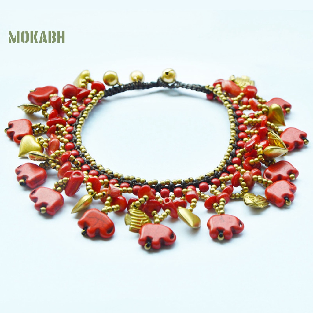 Vòng Tay Chuỗi Hạt Nhiều Màu Phong Cách Bohemian Thời Trang Cho Nữ