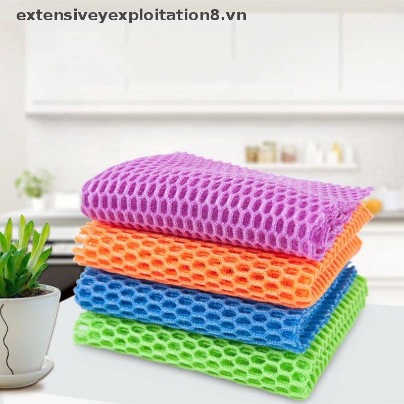 Khăn Lưới Lau Chén Đĩa Sáng Tạo Mau Khô