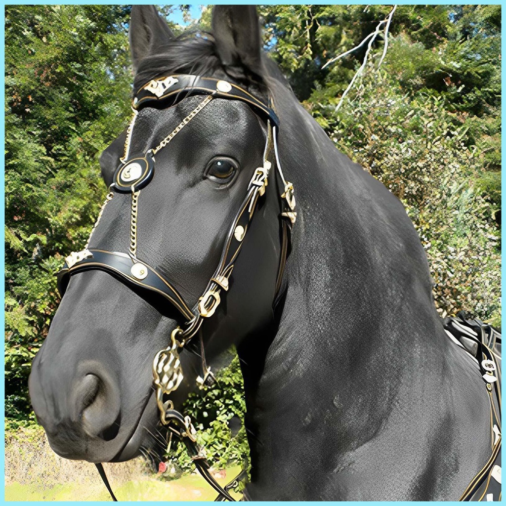 Dây Buộc Ngựa Và Dây Dẫn Bằng Da PU Cho Ngựa Unfettered Thiết Kế Tiện Dụng Thoải Mái