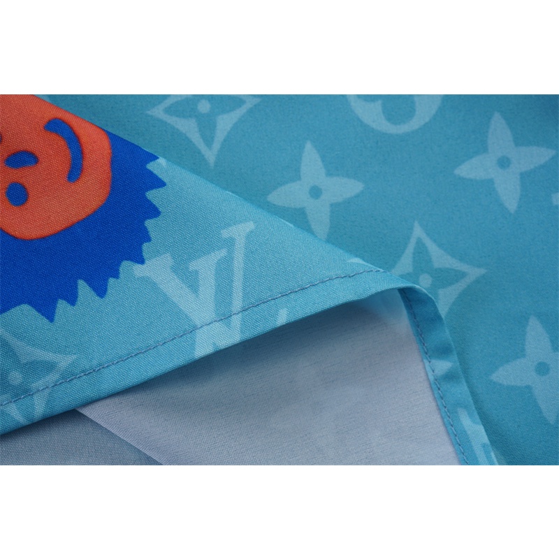 Áo Sơ Mi Ngắn Tay In Họa Tiết Thế Giới Dưới Nước Thời Trang Đường Phố Cổ Điển