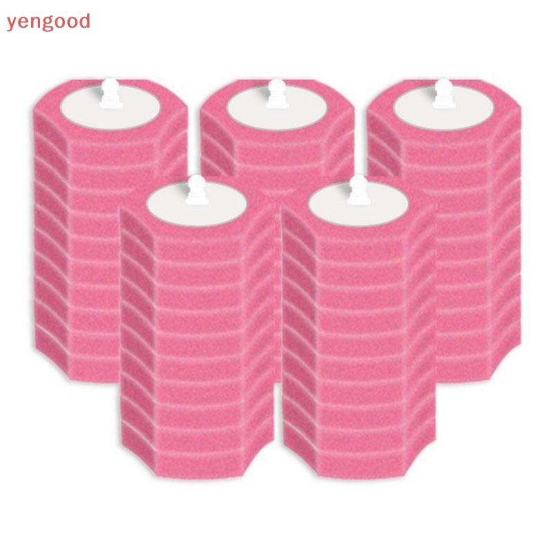 Bộ 5 Bàn Chải Vệ Sinh Toilet Dùng Một Lần Với Tay Cầm Dài Tiện Dụng