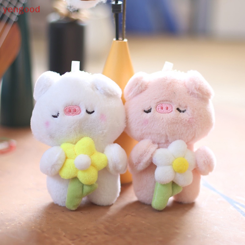 1 Móc Khóa Heo Nhồi Bông Đáng Yêu 12cm