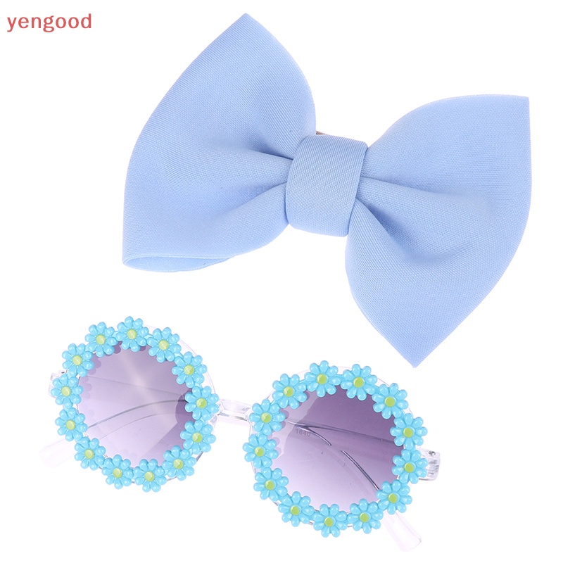 (YGD) Kính Râm Đính Nơ Không Gọng Dành Cho Trẻ Em