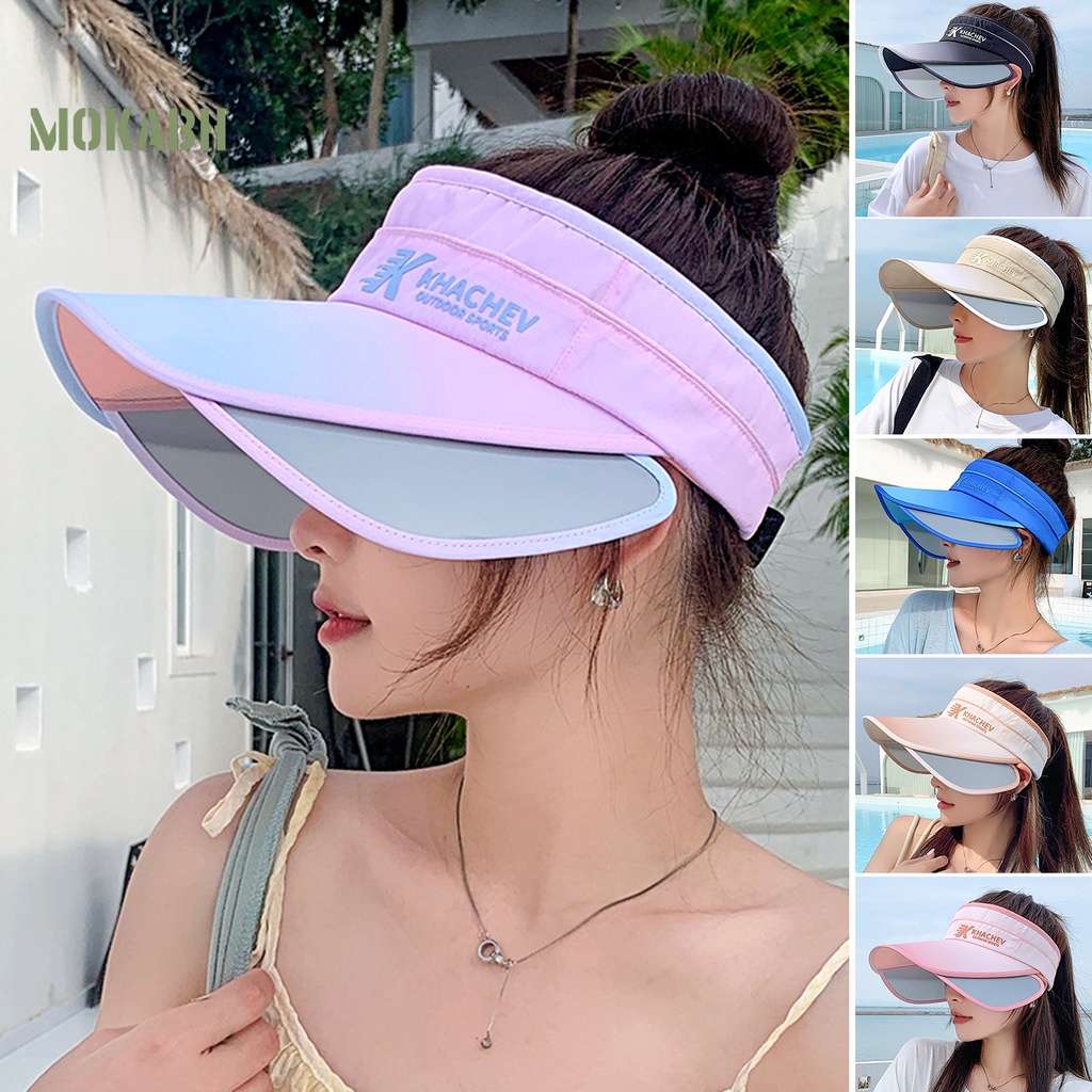 Nón Lưỡi Trai Nửa Đầu Họa Tiết Thêu Chữ Có Khóa Điều Chỉnh Được Thời Trang Mùa Hè