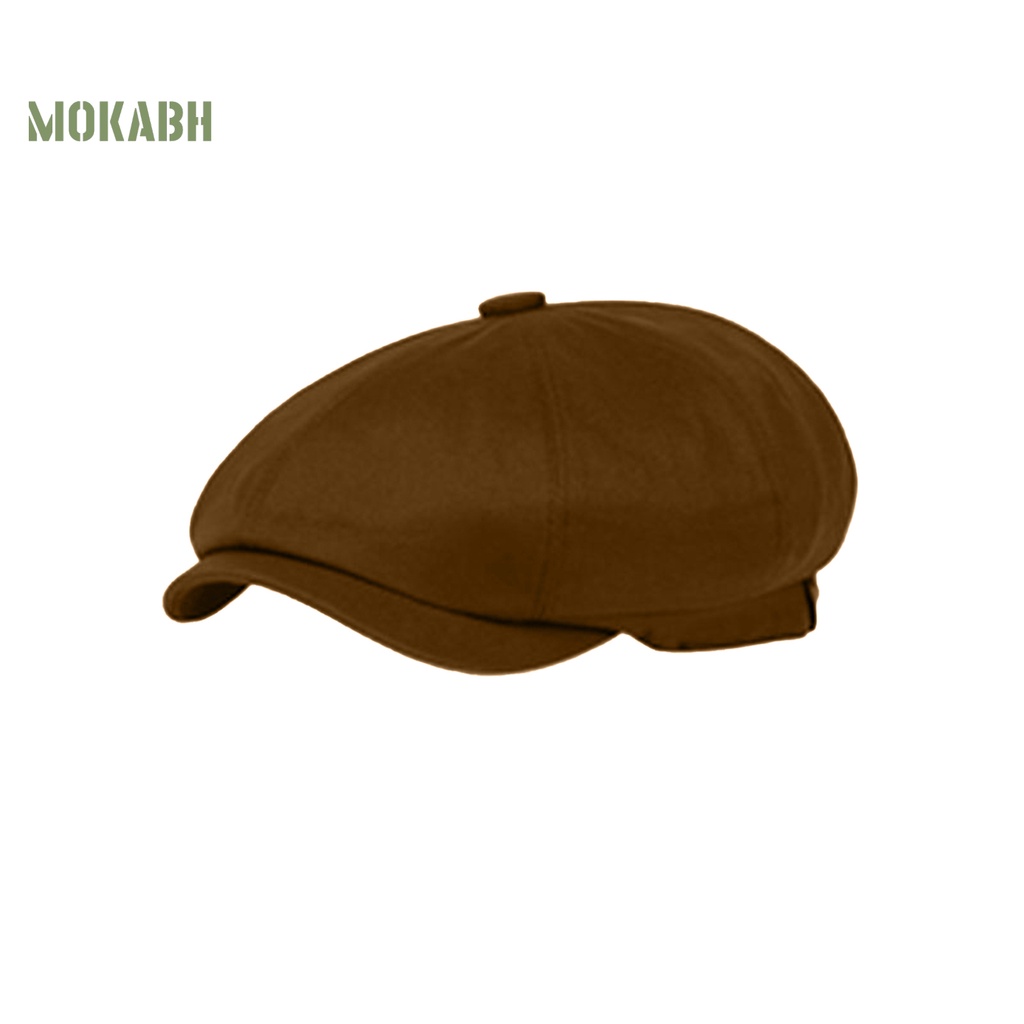 [Mok Abh] Mũ Beret Phong Cách Anh Quốc Cổ Điển Thoáng Khí Chống Nắng Thời Trang