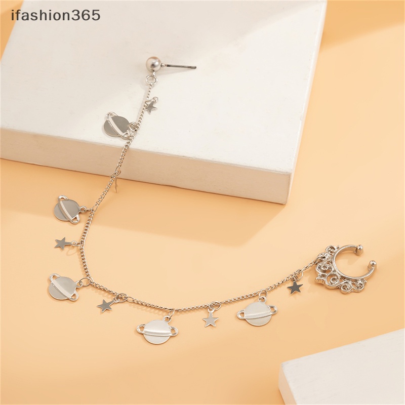 Khuyên Mũi Giả Xích Tua Rua Phong Cách Bohemian Punk Thời Trang Cho Nữ ifashion365