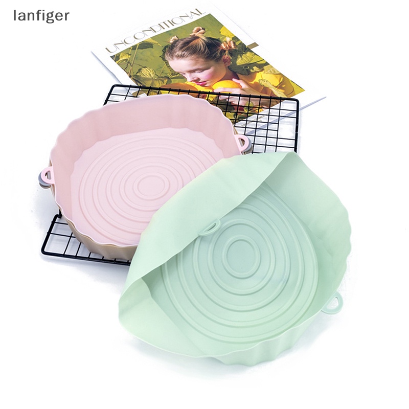 Nồi Chiên Không Dầu Bằng Silicone 18cm Chống Dính