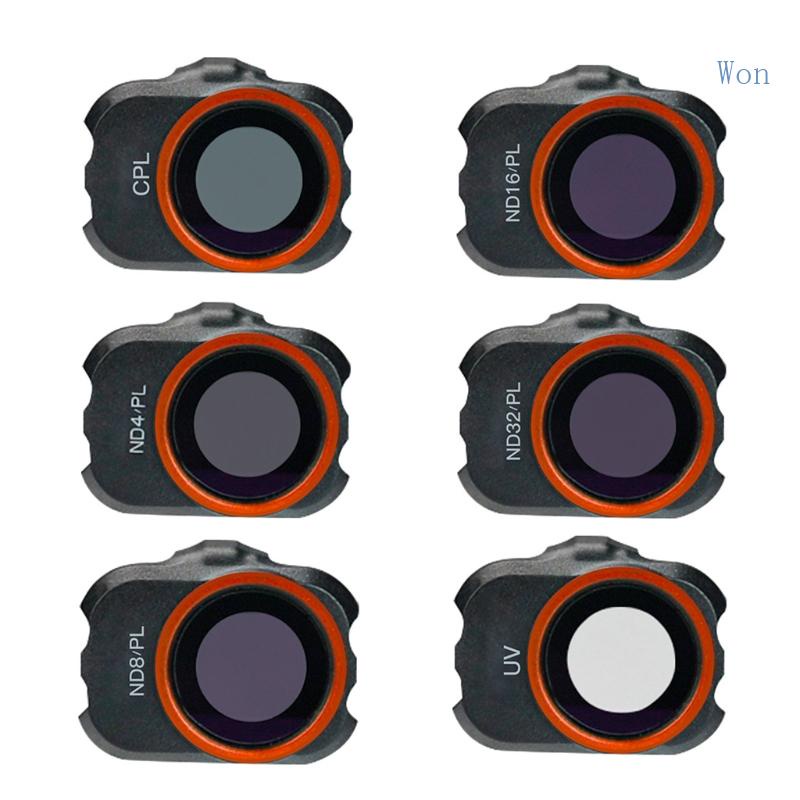 Kính Lọc Phân Cực Won CPL ND4-PL ND8-PL ND16-PL ND32-PL UV Cho Mavic Mini 1 2 SE