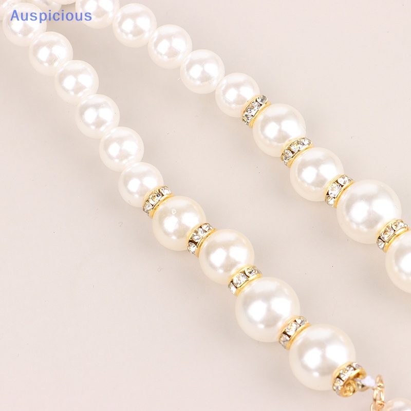 Dây Thắt Lưng Chuỗi Ngọc Trai Bằng Kim Loại Thanh Lịch Cho Nữ