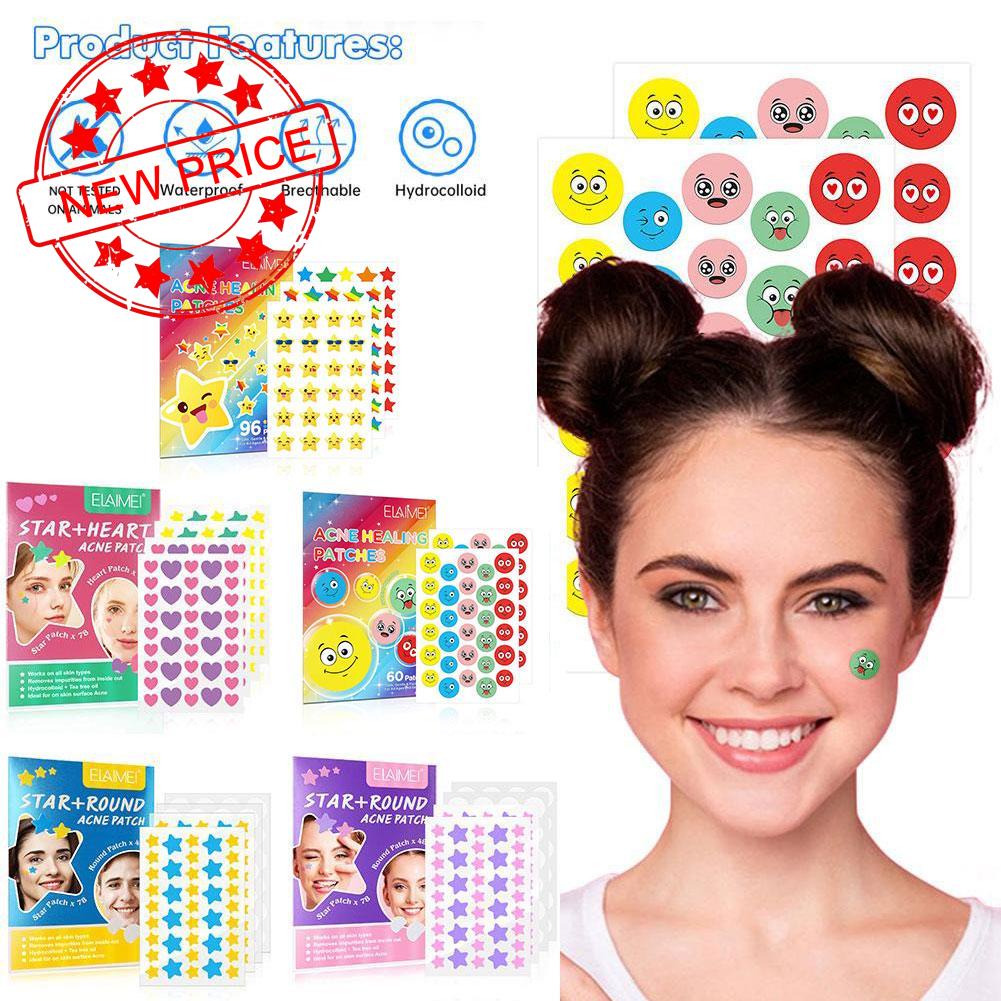 Miếng Dán Hỗ trợ giảm mụn Vô Hình Chăm Sóc Da J4Y0