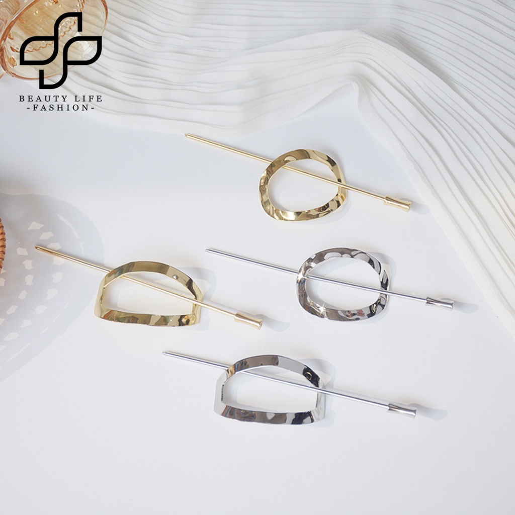 Trâm Cài Tóc Họa Tiết Hình Học Phong Cách Vintage Thời Trang Dự Tiệc