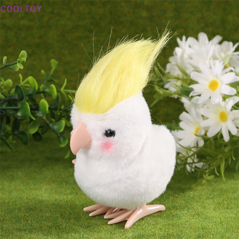 Cooltoy Đồ Chơi Lên Dây Cót Hình Con Vẹt Nhồi Bông Dễ Thương Dành Cho Bé Trai Gái