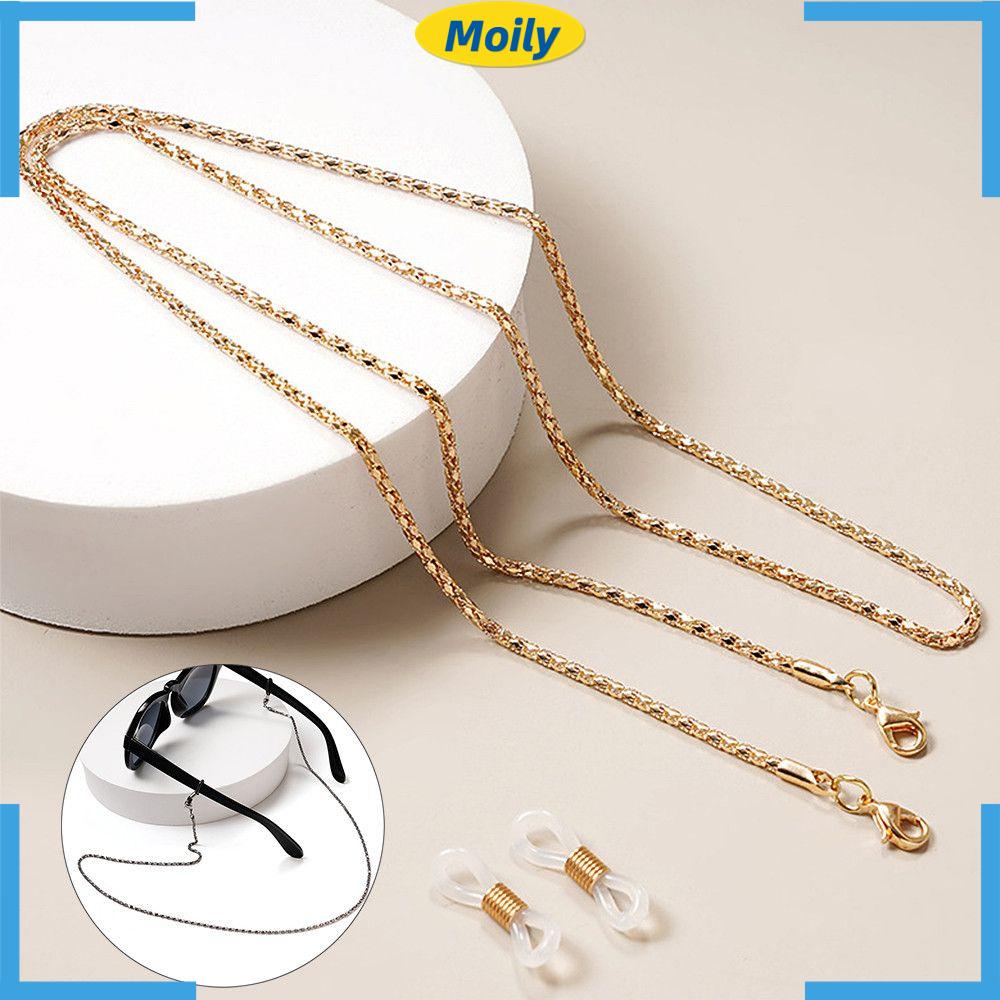 MOILYVN Dây Đeo Mắt Kính Bằng Kim Loại