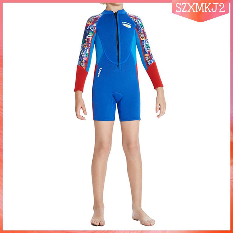 Bộ Đồ Bơi Lướt Sóng Dày 2.5mm szxmkj2 Cho Bé