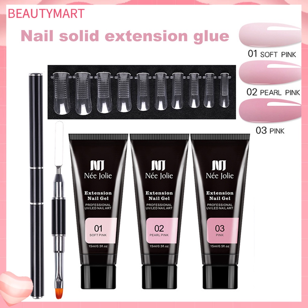 1 Bộ Keo Nối Dài Móng Tay Hiệu Quả Cao Thân Thiện Với Môi Trường Nhanh Khô