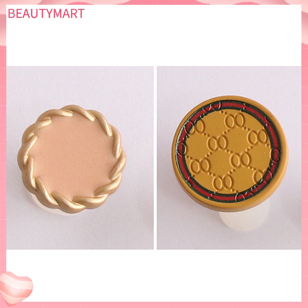 Set 8 Dụng Cụ Tách Ngón Chân Bằng Silicone Hình Vuông / Trái Tim DIY