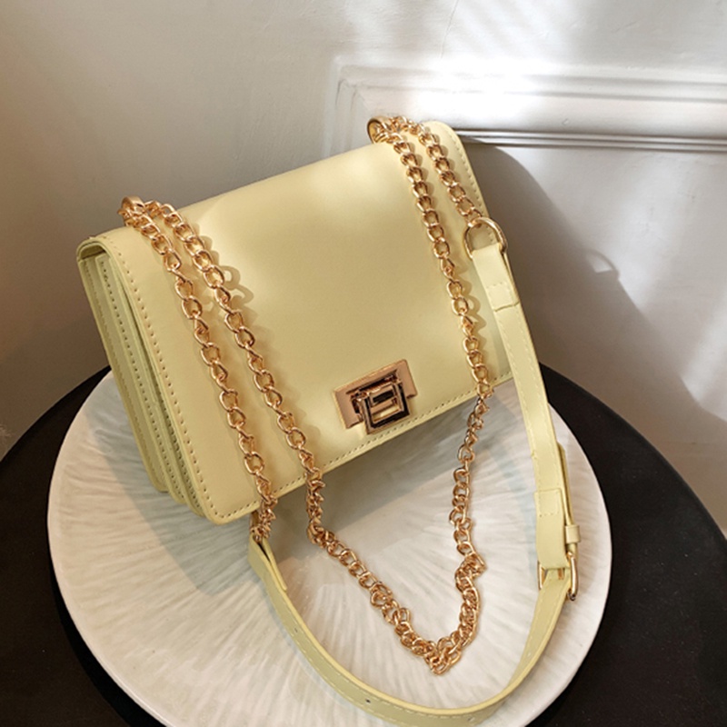 Túi Đeo Chéo Hình Vuông Cỡ Nhỏ Phong Cách Hàn Quốc Thời Trang Cho Nữ