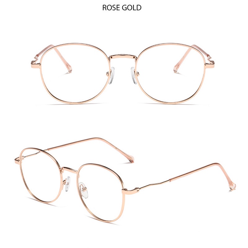 Kính Chống Tia Bức Xạ Gọng Kim Loại Dành Cho Nam Và Nữ