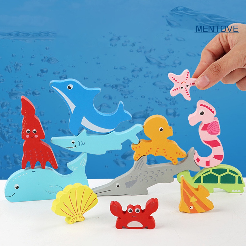 Đồ chơi trẻ em Lắp Ráp 3D Bằng Gỗ Họa Tiết Hoạt Hình Cho Bé