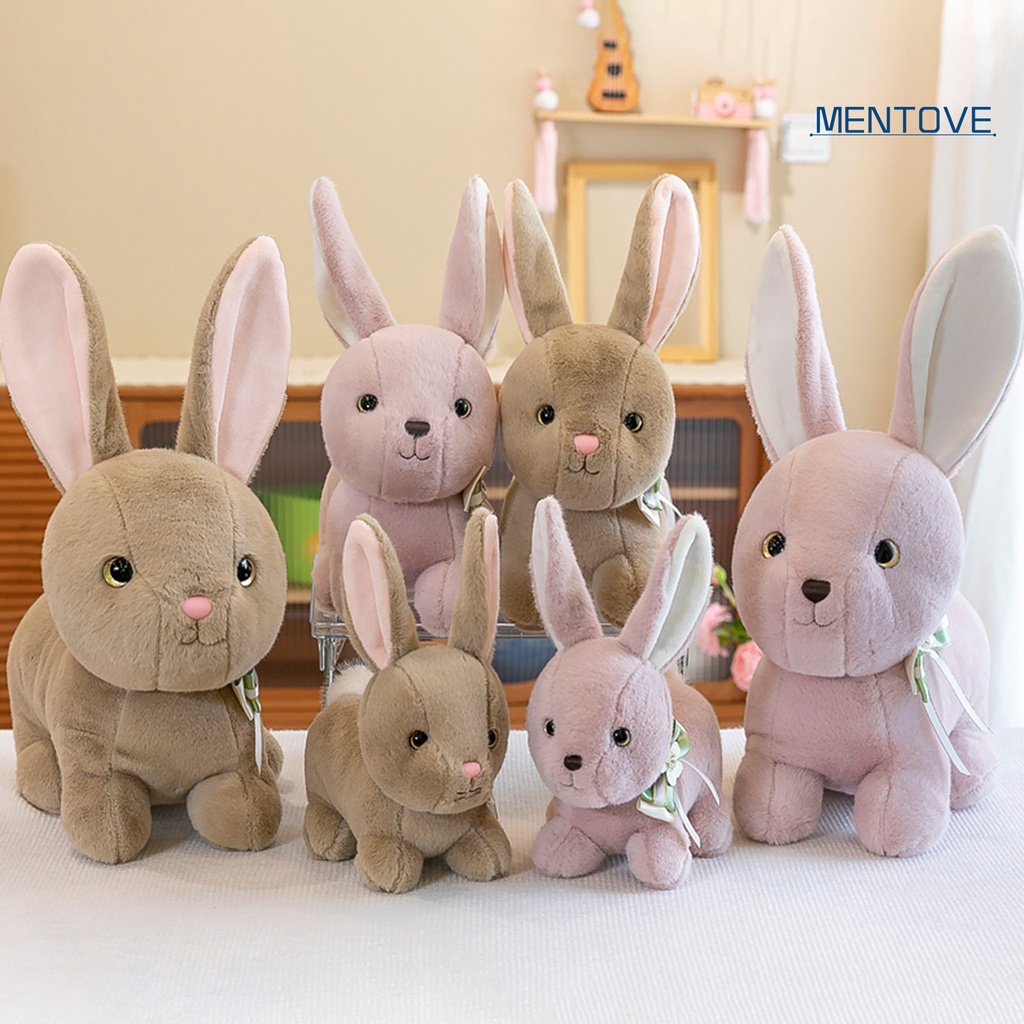 Thỏ Nhồi Bông 3D Trang Trí 23 / 30 / 40cm