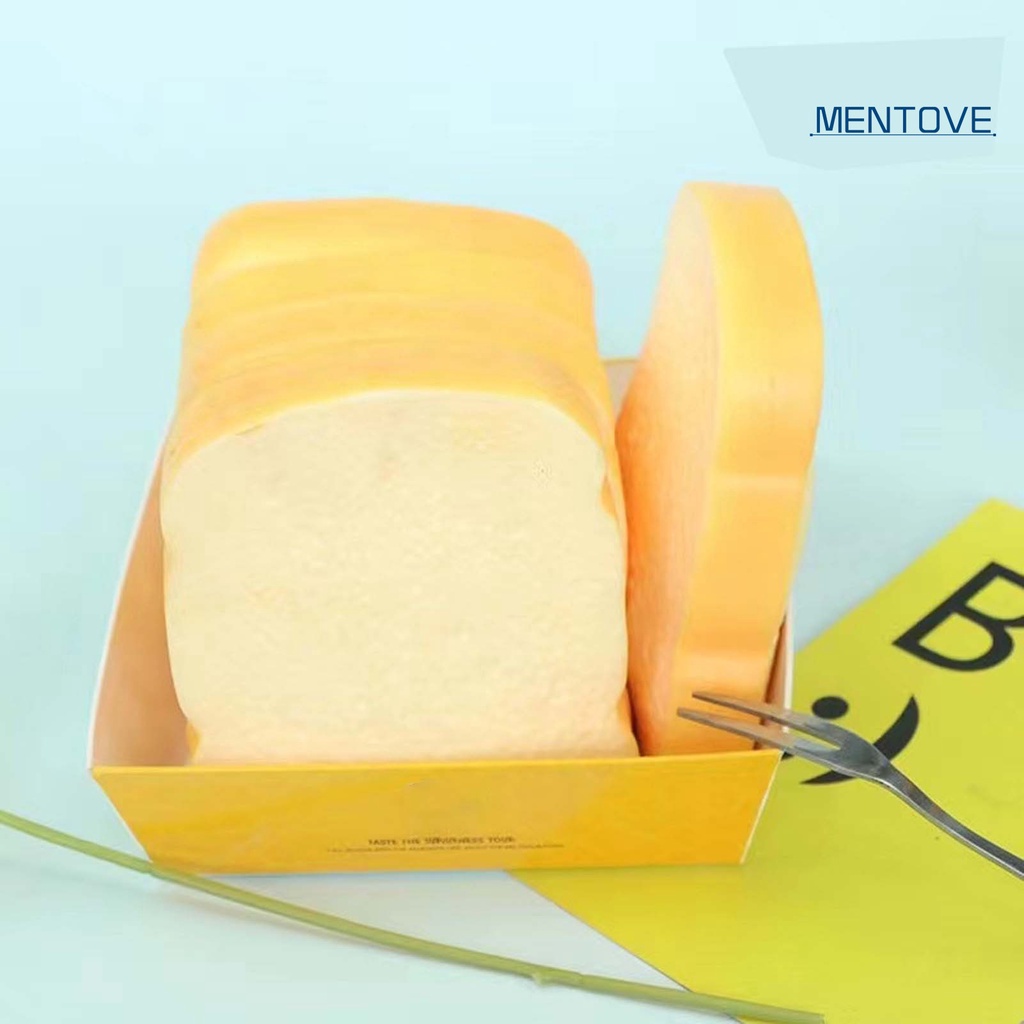 Đồ Chơi Nắn Bóp Đàn Hồi Giảm Stress Hình Bánh Mì