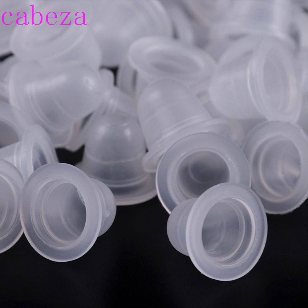 Set 100 Cốc Trong Suốt Đựng Mực Xăm Chân Mày Tiện Dụng