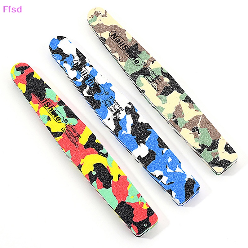 {Ffsd} Set 5 Miếng Bọt Biển Dũa Móng Acrylic * Bán Chạy