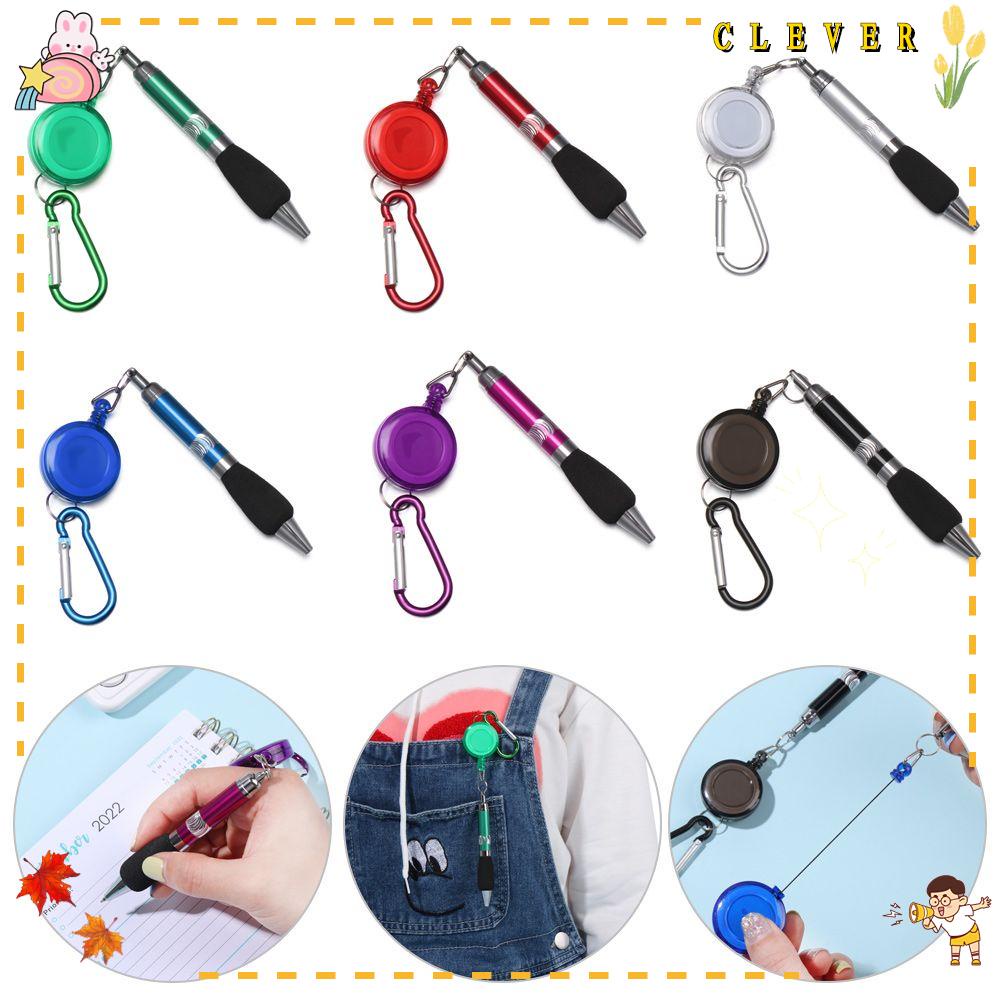 Bút Bi Bằng Kim Loại Có Thể Thu Gọn Tiện Dụng Cho Văn Phòng / Trường Học