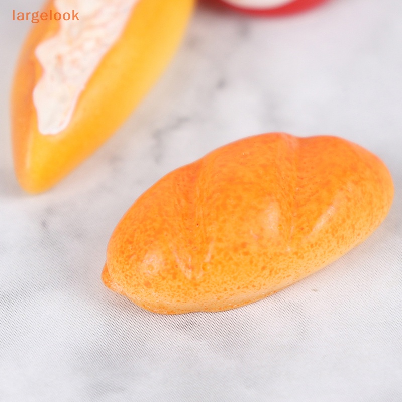 1 Set Giỏ Bánh Mì Sandwich Tỉ Lệ 1: 12 Trang Trí Nhà Búp Bê