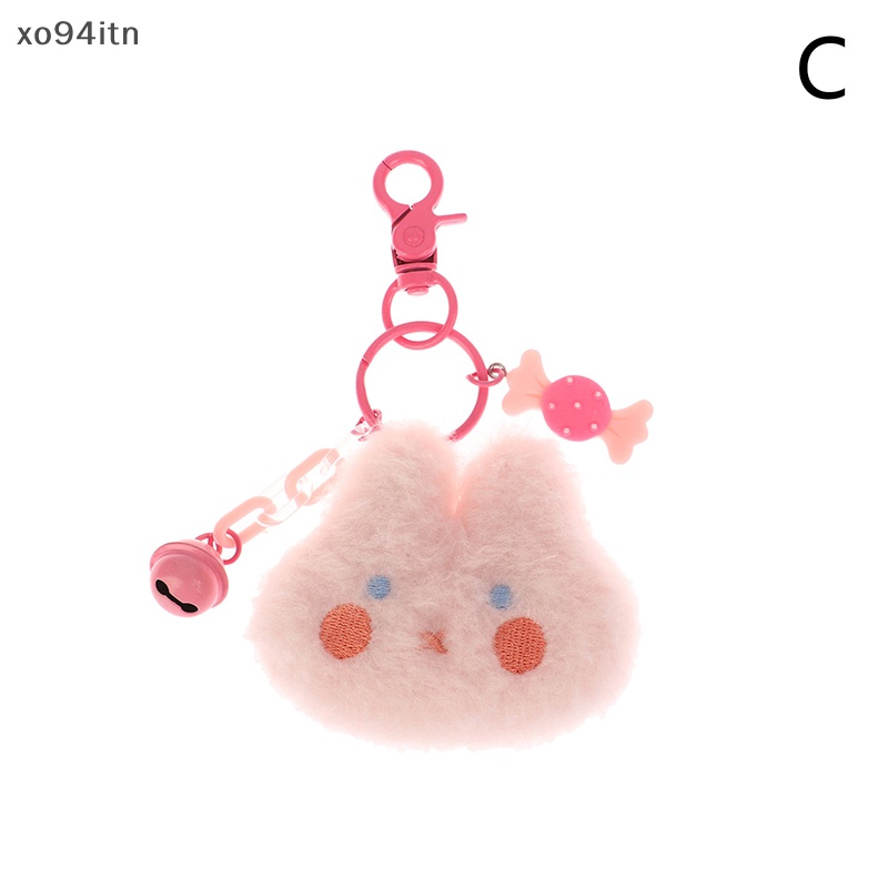 Móc Khóa Hình Thỏ / Gà Nhồi Bông Dễ Thương