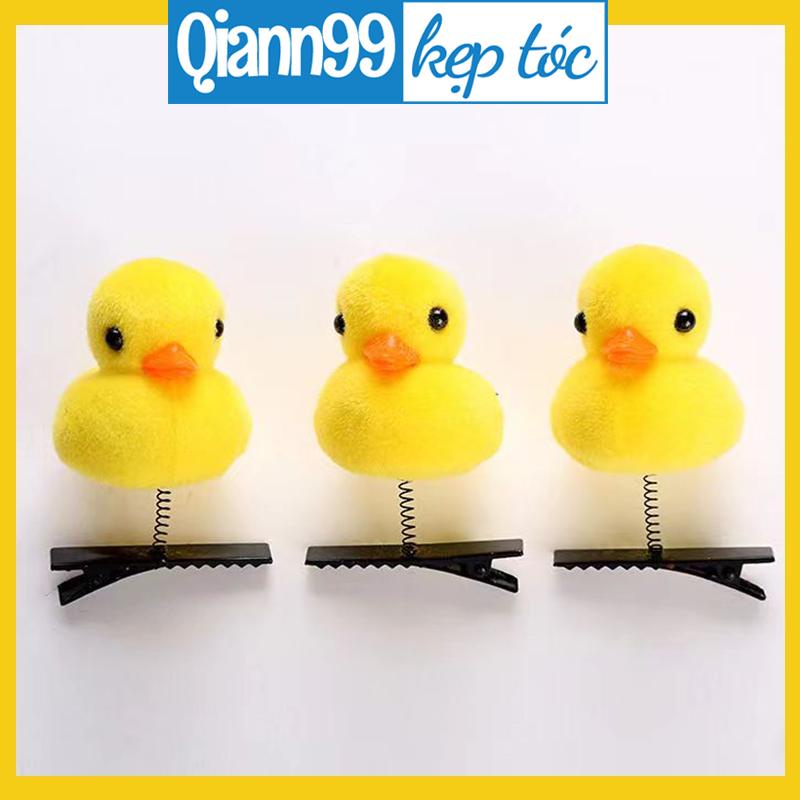 💓Kẹp Tóc Mái Hình Vịt,Gà Vàng Nhỏ Xinh Xắn Dễ Thương Cho Con Gái