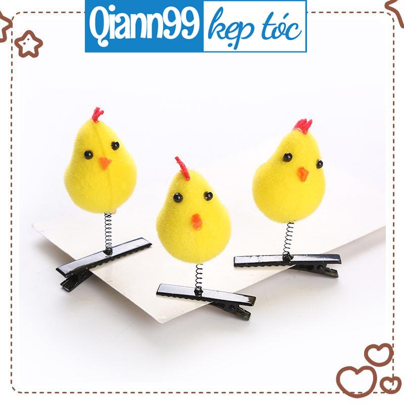 💓Kẹp Tóc Hình Chú Vịt Vàng Nhỏ Xinh Xắn Dễ Thương