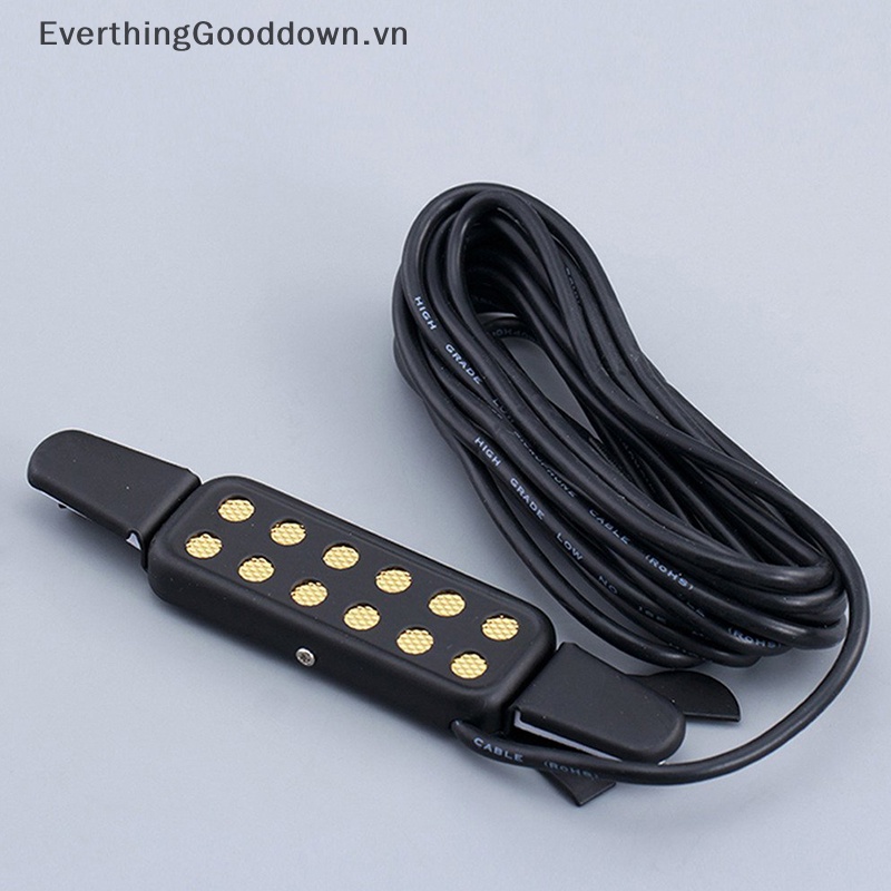 Thiết Bị Nhận Tín Hiệu Âm Thanh Cho Đàn Guitar Bass 12 Lỗ Tiện Dụng