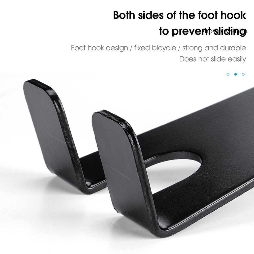 Giá Đỡ Xe Đạp Gắn Tường Bằng Sắt Chống Trượt Chịu Được Sức Nặng