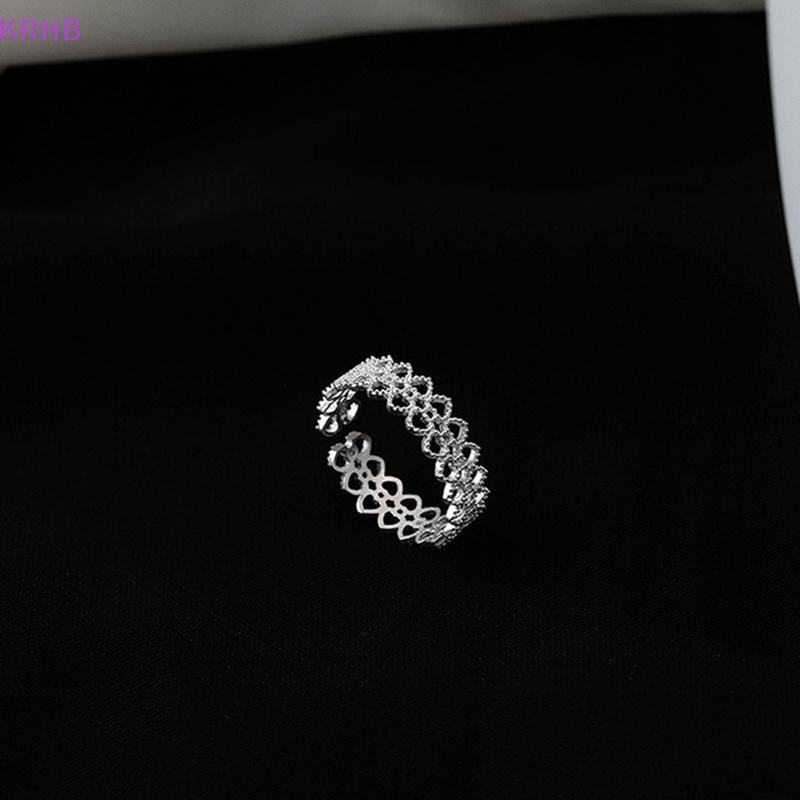 Nhẫn Hình Trái Tim Dạng Mở Dành Cho Nữ Mới