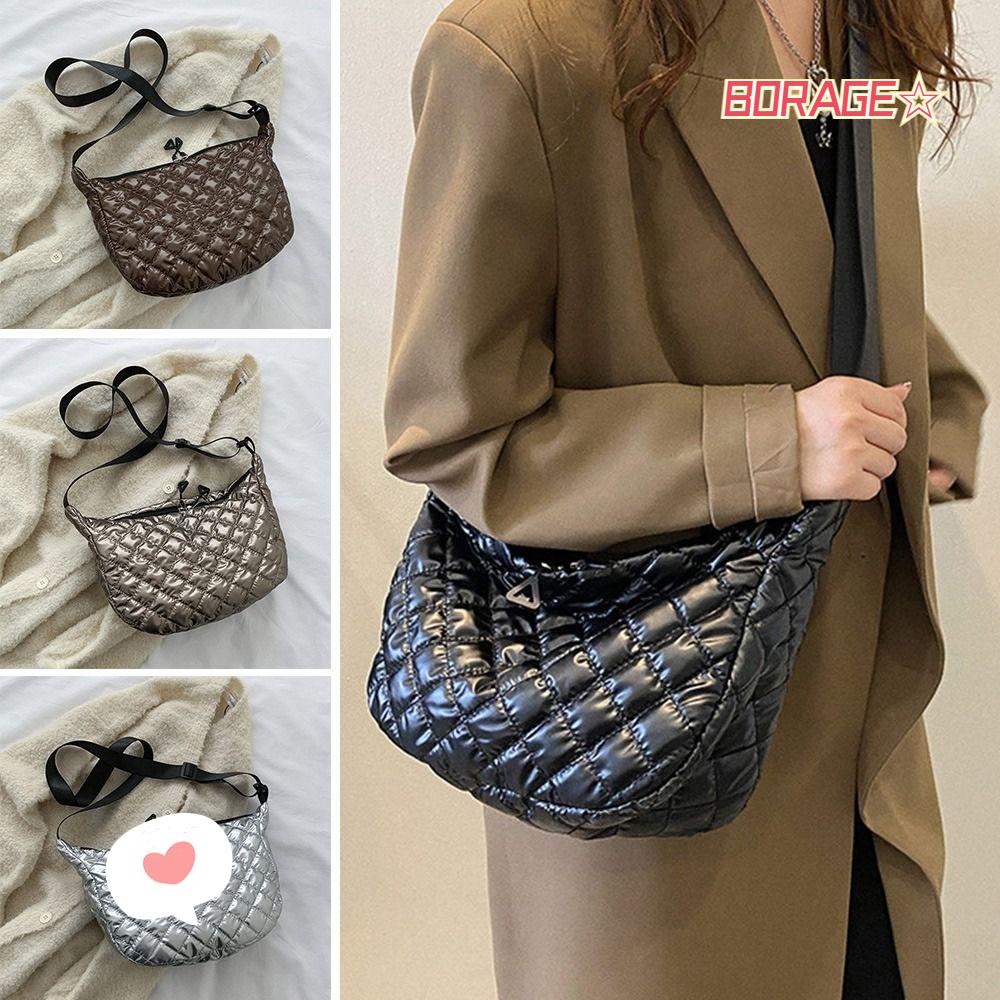 Túi Đeo Chéo Vai Sức Chứa Lớn Bằng Cotton