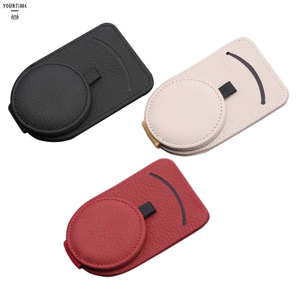 Kẹp Da Treo Mắt Kính Gắn Xe Hơi