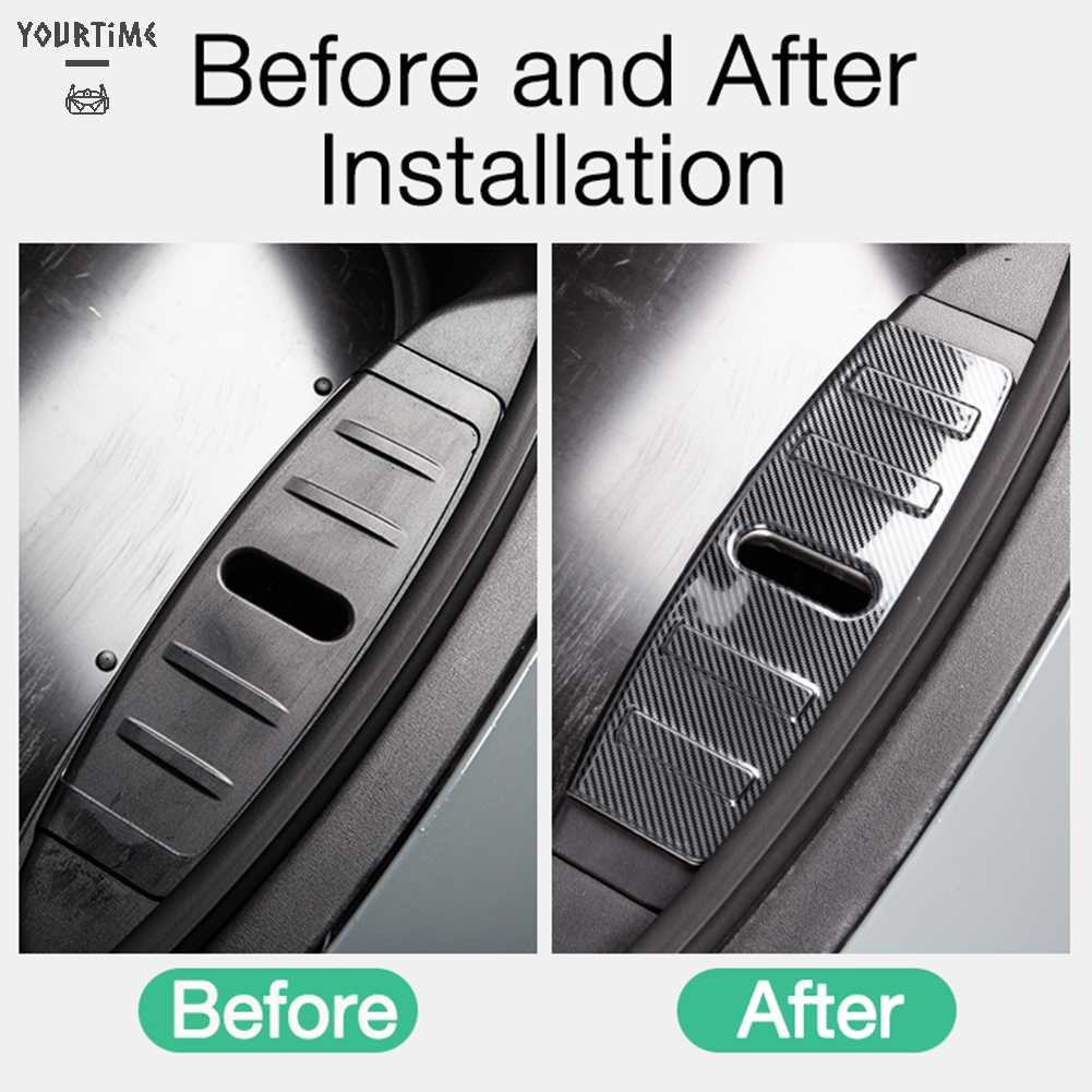 Tấm Chắn Bảo Vệ Bằng Thép Không Gỉ Gắn Phía Trước Xe Hơi Tesla Model 3 2016-2021