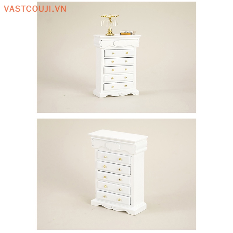 Xô Mini Đựng Đồ Trang Trí Nhà Búp Bê VASTJI Phong Cách Mỹ