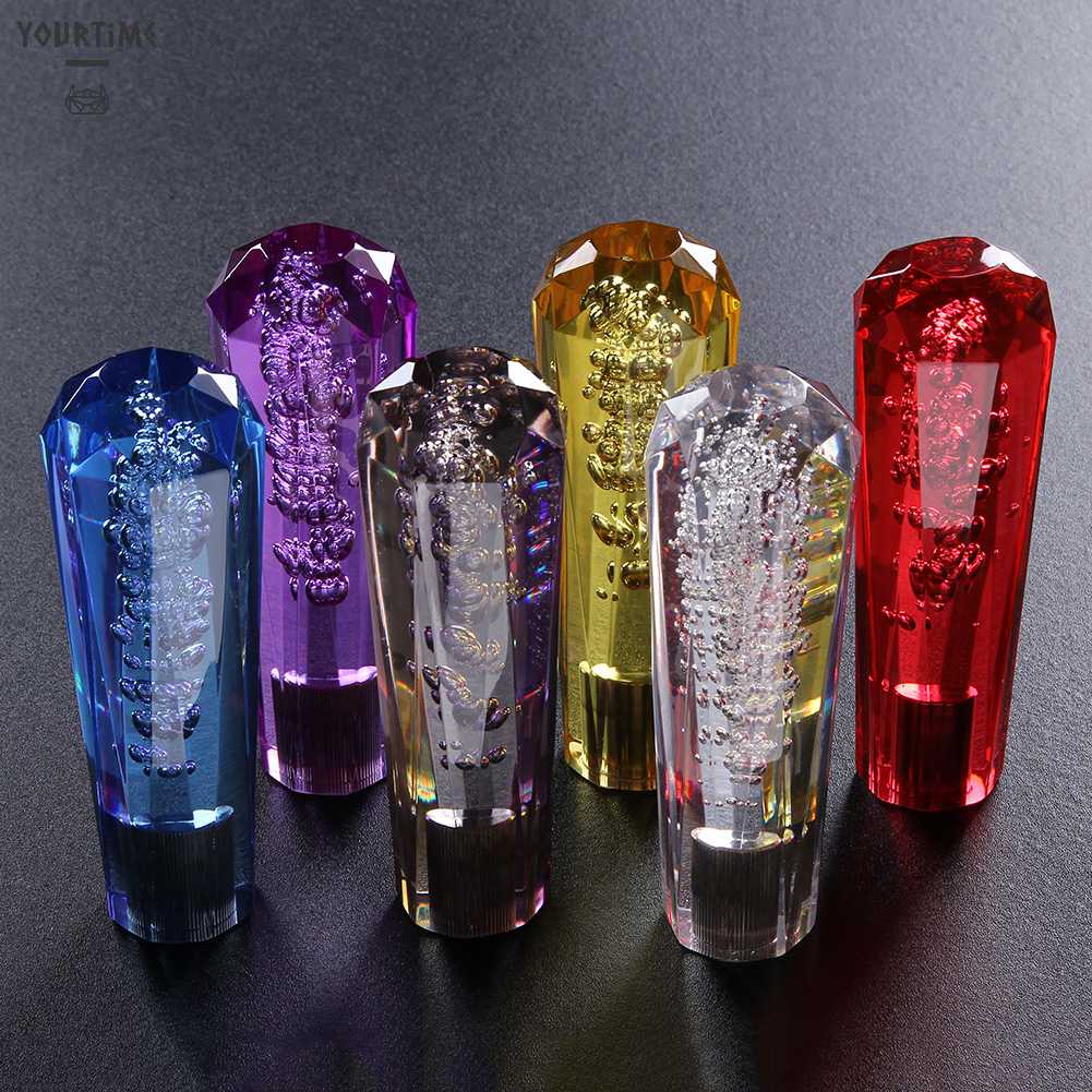 Núm Gạt Cần Số Xe Hơi AT / MT Đính Pha Lê Thông Dụng