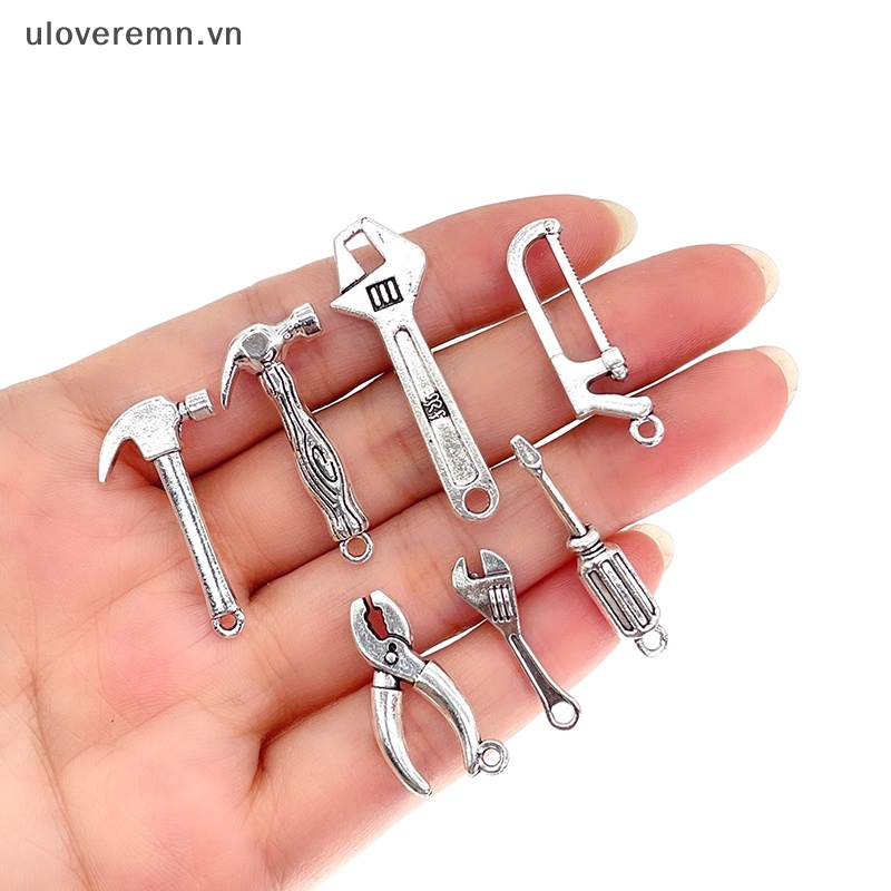 Set 7 Dụng Cụ Sửa Chữa Nhà Búp Bê Tỉ Lệ 1: 12 Cao Cấp