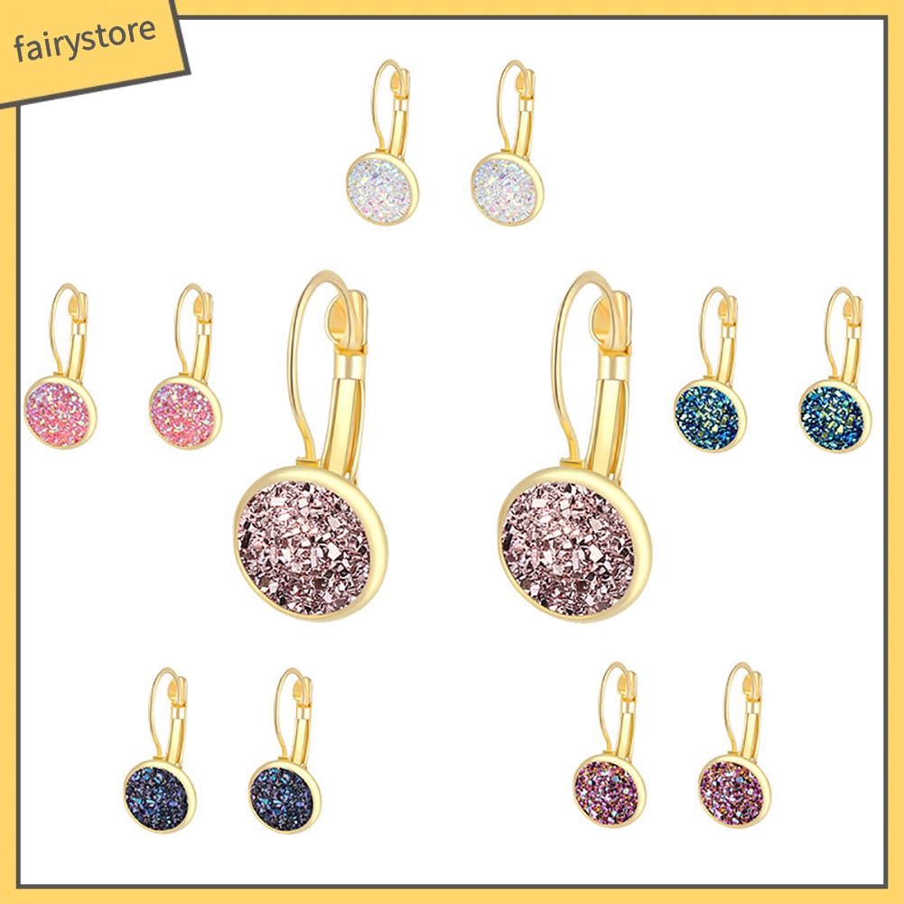 Bông Tai Đính Đá Lấp Lánh Sang Trọng Dành Cho Nữ