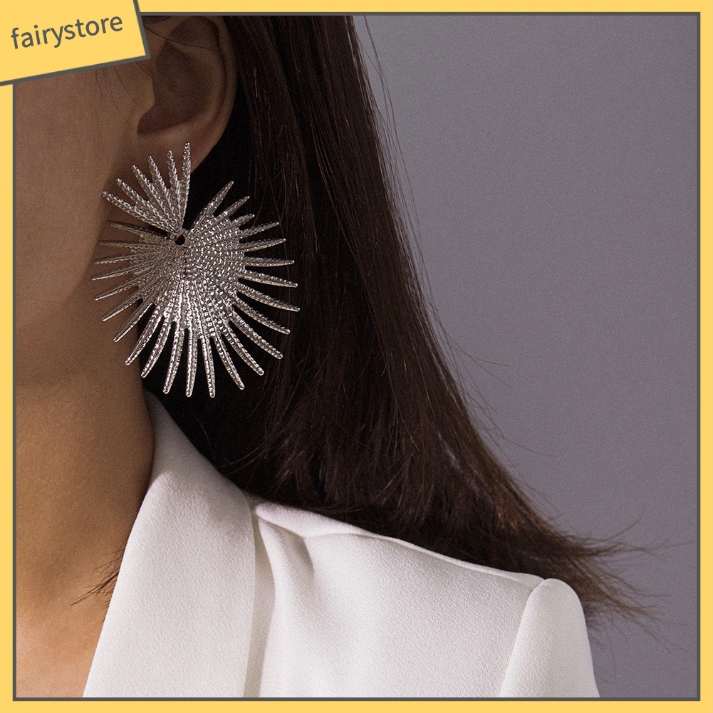 Khuyên Tai Hình Quạt / Trái Tim Vintage Cho Nữ