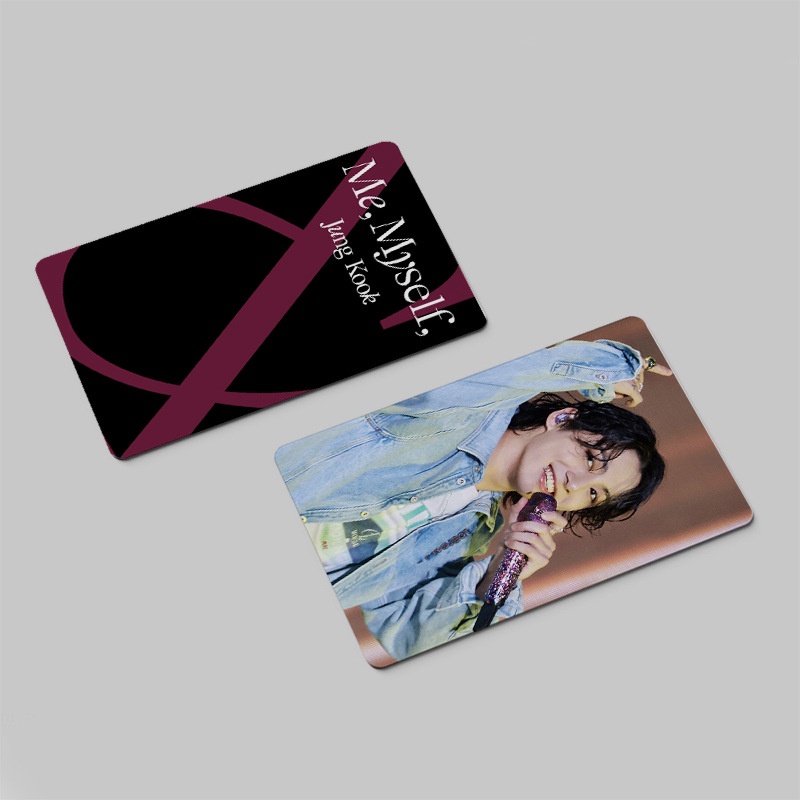 BTS JungKook V JHOPE SUGA Photocard TEMPTATION Lomo Card Postcard