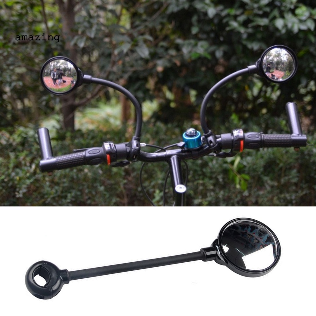 Gương Chiếu Hậu Phản Quang An Toàn Gắn Tay Lái Xe Đạp Leo Núi