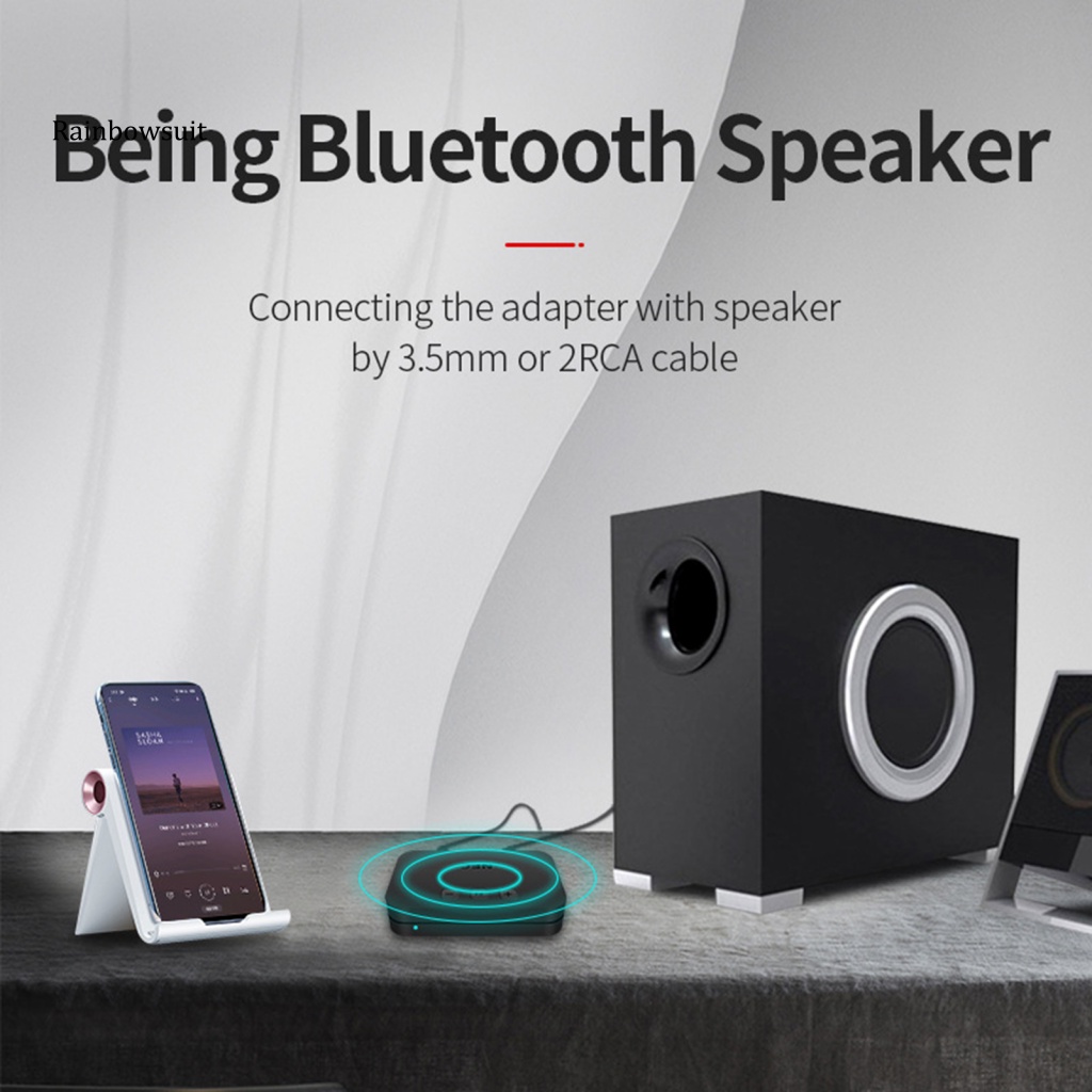 Thiết Bị Nhận Tín Hiệu Bluetooth Jack 3.5mm RCA Cho Loa Xe Hơi