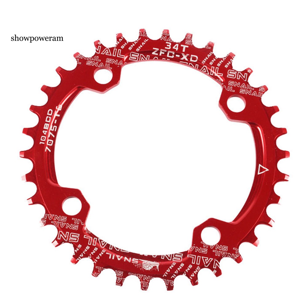 Bánh Răng Dây Xích Dạng Tròn Cho Xe Đạp Leo Núi 32 / 34 / 36 / 38T MTB