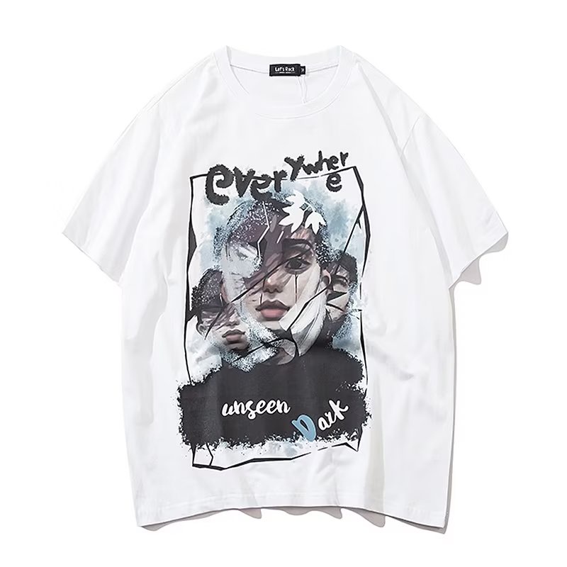 Áo Thun Tay Ngắn Dáng Rộng Cỡ Lớn 150kg Phong Cách Hip Hop Thời Trang Mùa Hè Cho Nữ