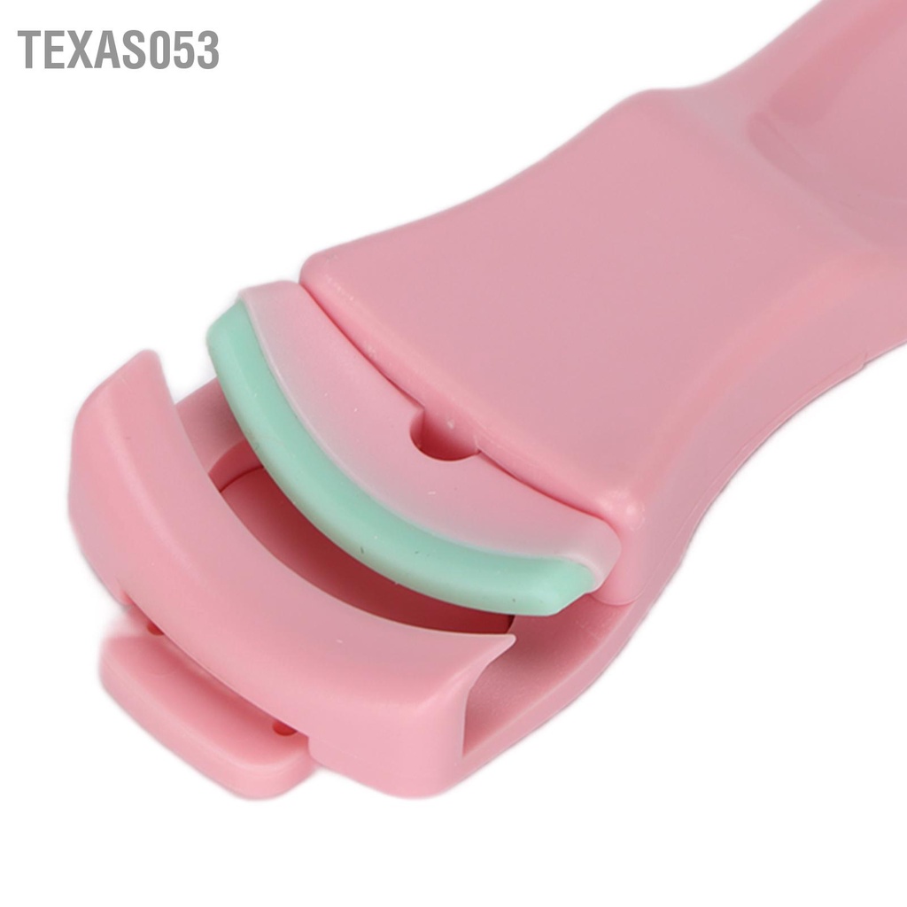 Texas053 Dụng cụ uốn mi bằng thép không gỉ làm đẹp âm thanh nổi di động cho mọi hình dạng và kích cỡ mắt